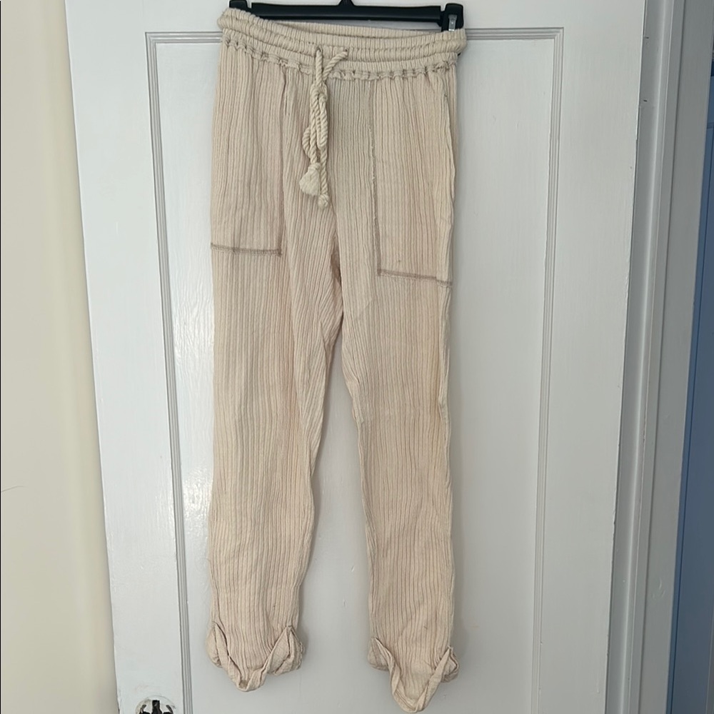 Free People FP Beach Gauze Lounge Joggers
